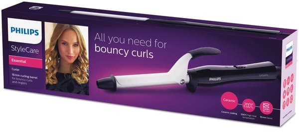 Philips 16 mm løb 200°C temperatur Curler