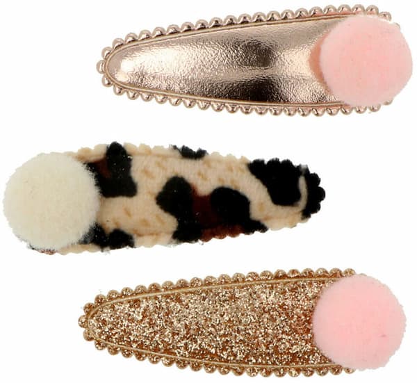 Hair Clips Inca Pompom