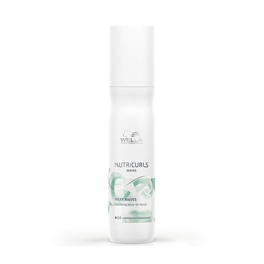 Fugtgivende Spray Nutricurls Wella Krøllet hår (150 Ml)