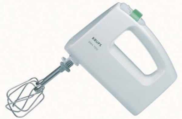 Krups F60814, Handmixer, Vit, Kina, 500 W