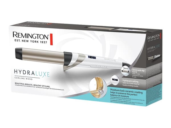 Lokówka Remington Ci89H1 Hydraluxe Sort, Rosegull, Hvit