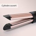 Miniatyrbillede 6 af 6: BABYLISS C112E Curl Styler Luxe locktång - Spårcylinder med keramiska plattor - Friskluftsteknik - Stor diameter