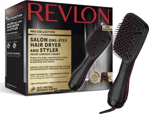 Revlon RVDR5212 ionisoiva suoristusharja Vaaleanpunainen