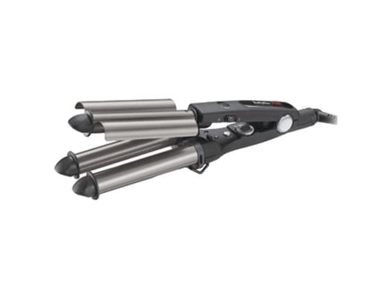 BaBylissPRO TRIPPLE WAVER, Locktång, varm, knappar, 140 °C, 220 °C, svart