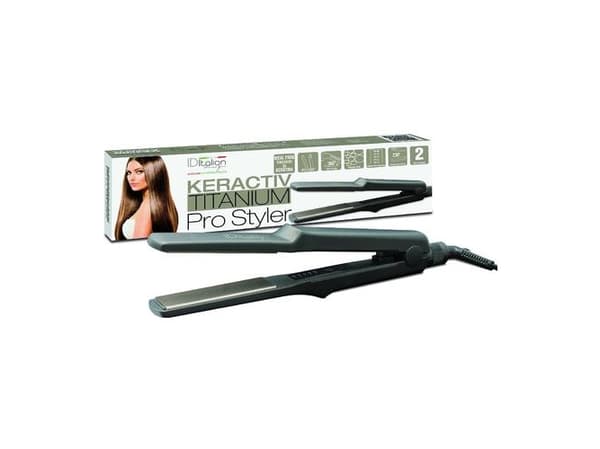 Id Italian IDITALIAN keractiv titanium pro styler 1 pz Harmaa