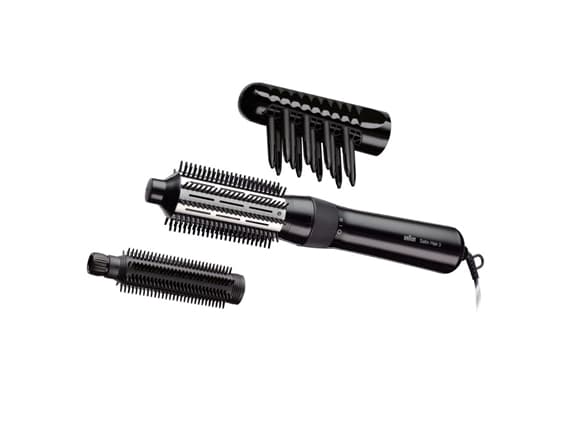 Braun AS330, Varmluftsborste, Varm, Scrollbar, Alla hår, Lång, Medium, Torrt / vått hår