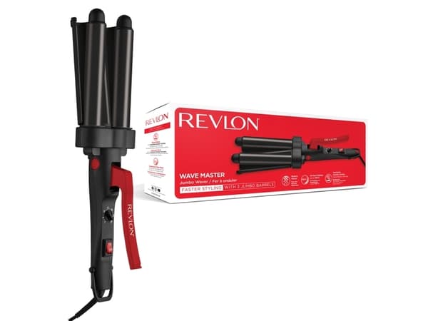 Revlon RVIR3056UKE, Hiusten muotoilupakkaus, Lämmin, Musta, Punainen, 2,5 m