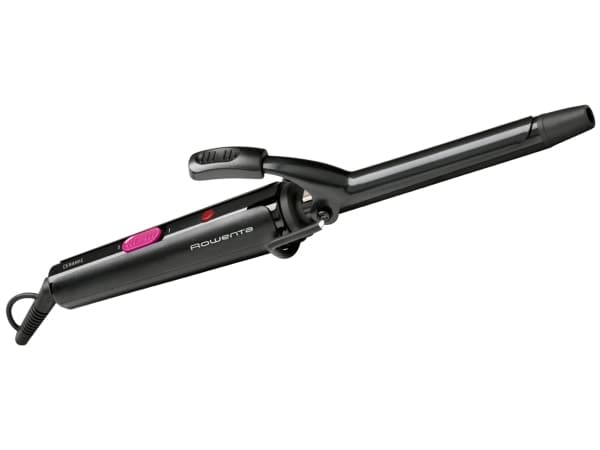 Rowenta Curler 2 CF2119, Krølltang, Varm, Rullefelt, Rett tønneformet, Tørt/vått hår, 180 °C Sort