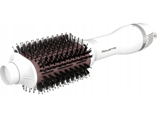 Rowenta CF6135F0, Varmluftsborste, Torrt/våt hår, Rosa, Vit, Keramisk, 220 - 240 V, 1 st