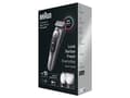 Miniatyrbild 2 av 5: Braun BeardTrimmer BT9420, Tvättbar, Batteri, Svart, Grå