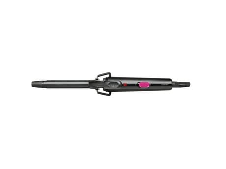 Rowenta CF2133F0, Locktång, Varm, Scrollbar, Rak, cylinderformad, 180 ° C, Svart, Rosa
