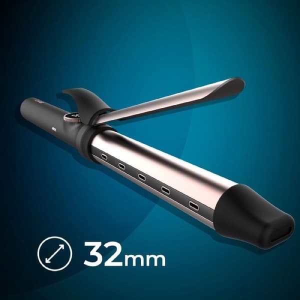 Cecotec 32 mm manual ceramic and tourmaline hair curler.