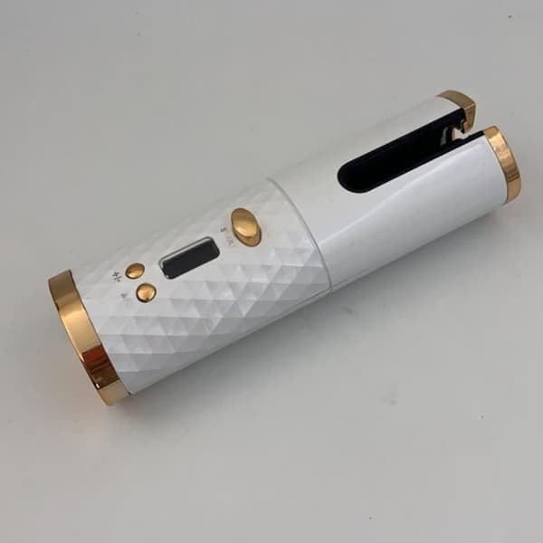 Locktång med LCD-skärm Bärbar sladdlös hårrulltång, 80-230 ℃ Keramisk locktång för hår
