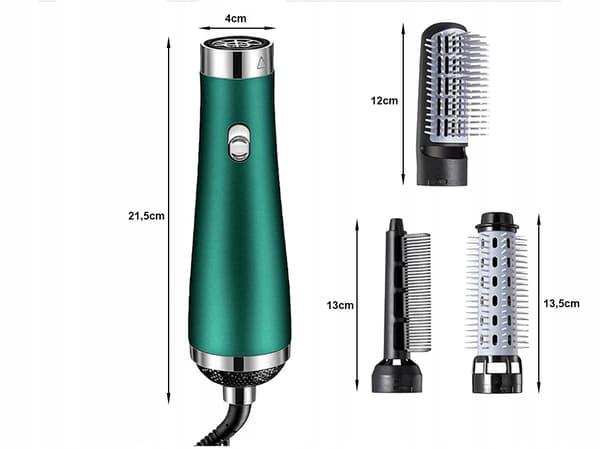 Hiustenkuivaaja - Kiharrin - Kampa 3 in 1