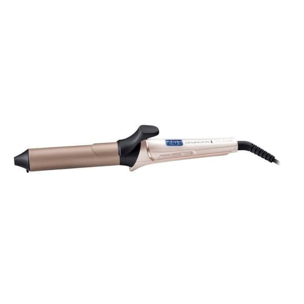 Remington PROluxe CI9132 locktång - 32mm - Intelligent OPTIheat-teknik, riktad konstant värme, Med klämma, 120-210°C Svart, brons, Vit