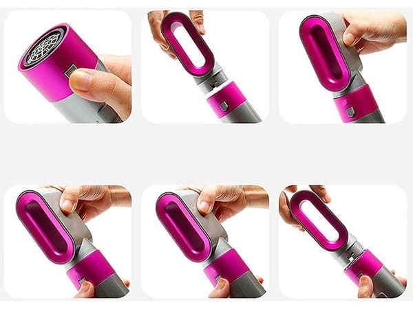 Air Styler / Varmluftsborste / Hårstyler - 3 delar