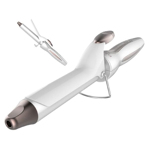 Cecotec Manuell Locktång med sladd SurfCare Curly Silver, Vit