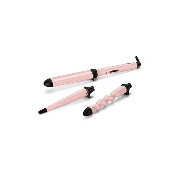 Babyliss MS750E locktång - Multistyler Curl and Wave Trio Svart, Rosa