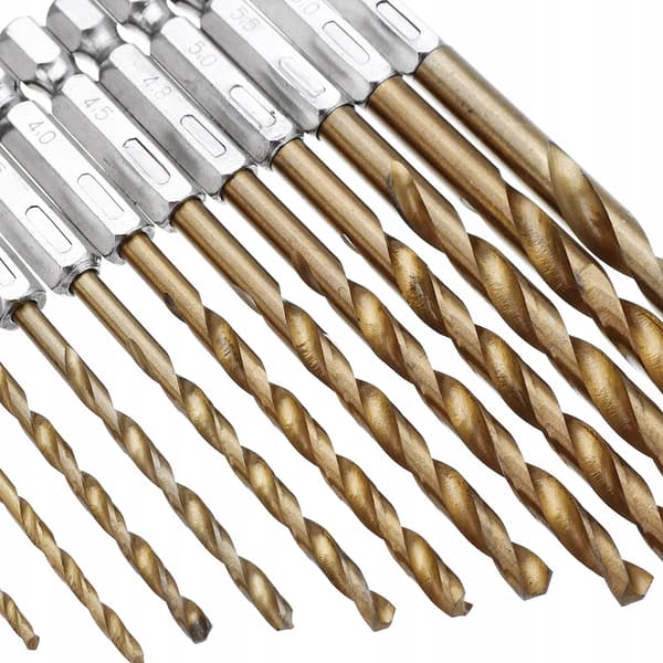 1/4 metalbor HSS 1,5-6,5 mm 13 stk.