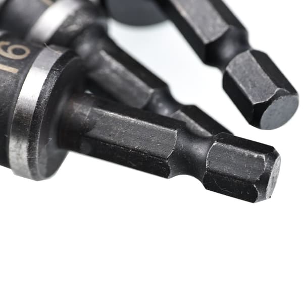 Rosfix-upottimet/viisteet 12, 16, 19 mm 3 kpl.