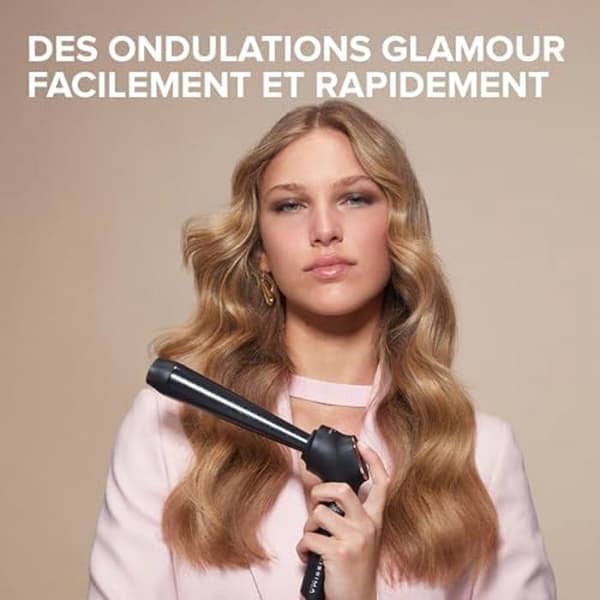 Glam Waves hårrullare - Bellissima - Konisk form - 5 temperaturer - Diamantkeramisk beläggning