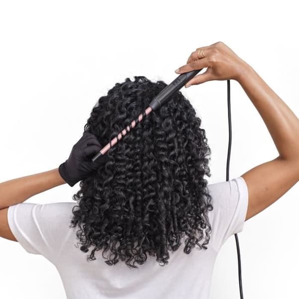 BABYLISS C449E manuell curler - Diameter 10 mm - Ultrasnabb uppvärmning - Värmebeständig matta och handske