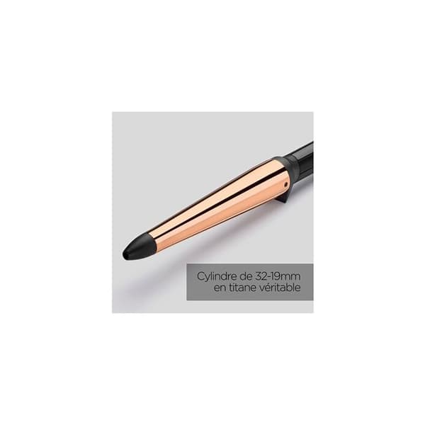 Locktång - Babyliss - C458E - 6 Temperaturområden - Automatisk avstängning - Svängbar sladd 2,5m