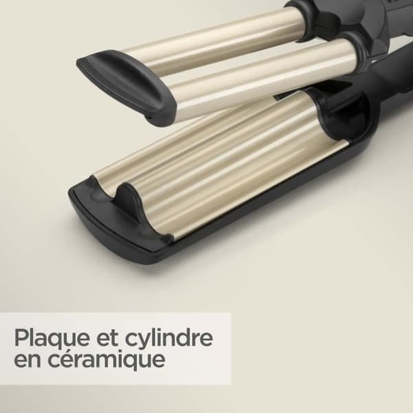 Easy Waves Styler - BABYLISS - C260E - Nano titanium keramik - 3 temperaturer 160°C, 180°C och 200°C