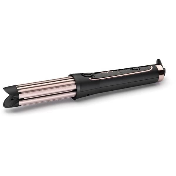 Babyliss Curl Styler Luxe C112E Curler - Keramisk slitscylinder Svart, Rose Gold