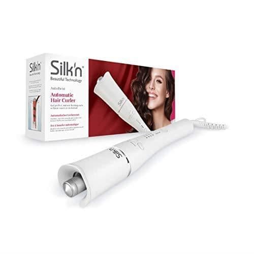 Silk'n AutoTwist - Automatisk locktång - Snabb och automatisk form - Smart Curling-teknik - Perfekt för naturliga lockar Vit