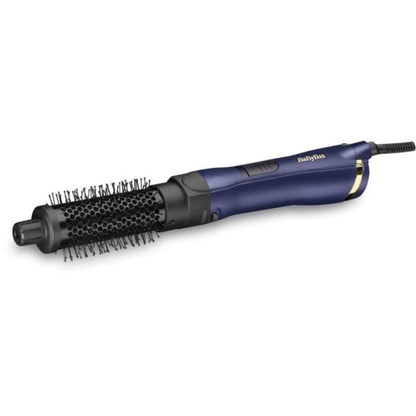 Fønebørste - BaByliss - AS84PE - Midnight Luxe for naturlig formning og glathed Sort, Blå