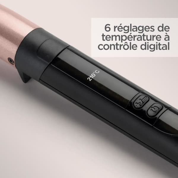 Locktång - BaByliss - C454E Konisk Stav - För naturliga lockar