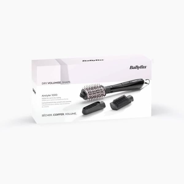 Blæserbørste - BABYLISS - AS127SE - Perfekt Multi-Styles - 1000 W - Sort