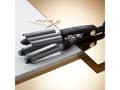 Miniatyrbilde 4 av 4: BaByliss TRIPPLE WAVER, Krølltang, Varm, Knapper, 140 °C, 220 °C, Sort