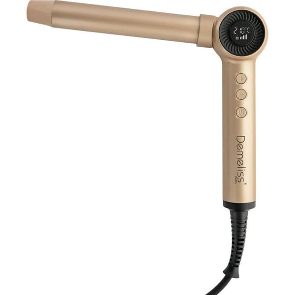 SAINT ALGUE Demeliss CURL POWER locktång - 180° fällbar locktång - 10 temperaturer - Digital display