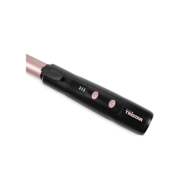 TRISTAR HD-2502 svart och rosa locktång med automatisk avstängning