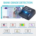 Miniatyrbillede 2 af 4: Mini UV falskmøntdetektor, hurtig verifikation, multiple valutaopdagelse,sort