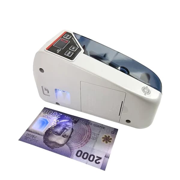 Pengaräkningsmaskin, bärbar design, falska pengar-detektor UV-ljus., V30 med UV, EU
