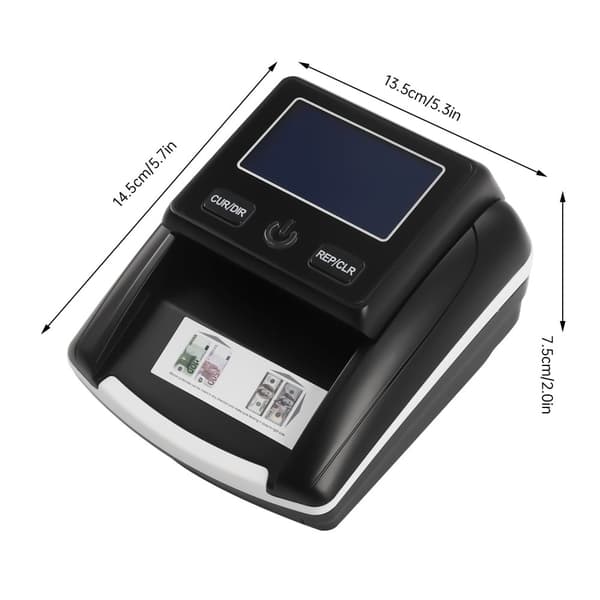Falska sedlar detektor, UV-detekteringsläge, kompakt design