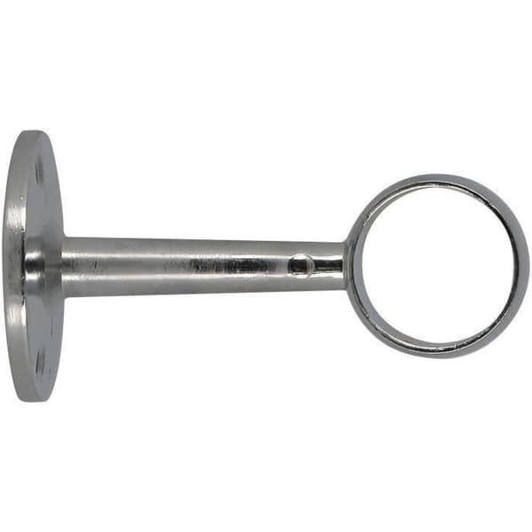 MOBOIS - 2 Stöd för klädsel Ø25 X h70 mm metall krom