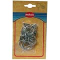 Miniatyrbild 1 av 2: Nickelpläterad ringklämma - Pack om 10 - D: 22 mm