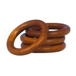 Ring - Set of 10 - cherry - D: 70 mm - for rod D: 35 mm