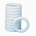 Miniatyrbild 2 av 2: 10-pack gardinringar - D: 56 mm - vit