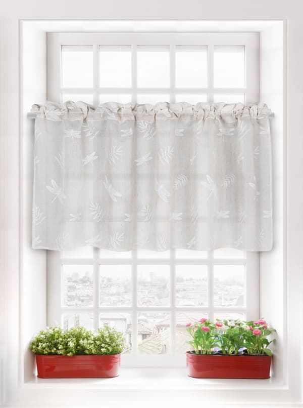 Valmiit verhot SALA 90x150 beige sudenkorennoista