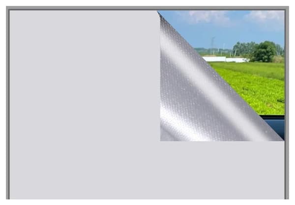 DIY Mörkläggningsgardin,UV-skydd-ingen borrning, 145x100cm-Light Grey
