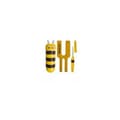 Miniatyrbild 2 av 2: Stickning - Pw International - Bee - Orange - Inredning - För Ponpon