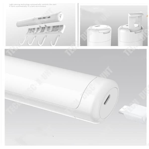 TD® krok klädhängare lampa vintage barndörr vägg rörelsedetektor design badrum kontor kraftfull dekoration