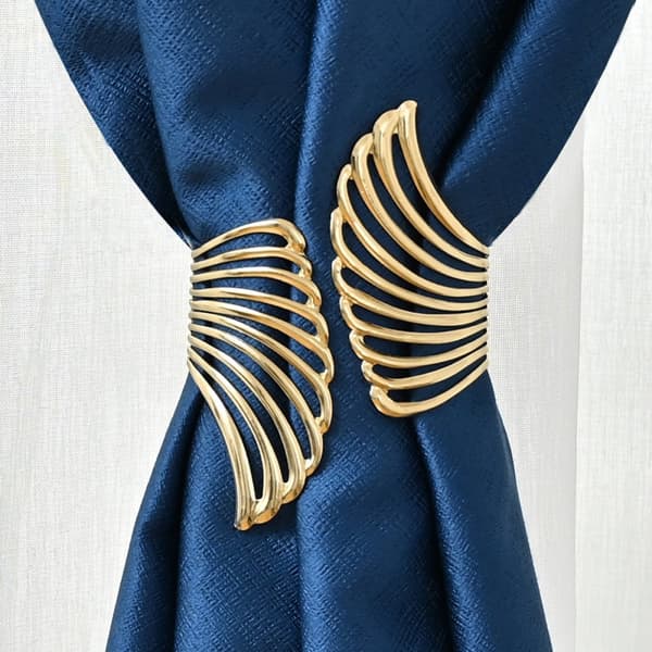 INF Elegante Vinge Gardin Tiebacks - Forbedre Din Indretning Guld