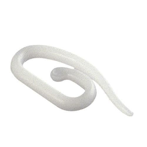 Plast volangtejpkrok 27 mm. Blisterförpackning 25 enheter