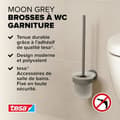 Miniatyrbild 2 av 2: Ensemble WC Support och Brosse WC - TESA - MOON GRÅ - Matt Grå - Satin Glas - Modern Design